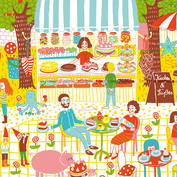 Atelier Flora插画设计作品