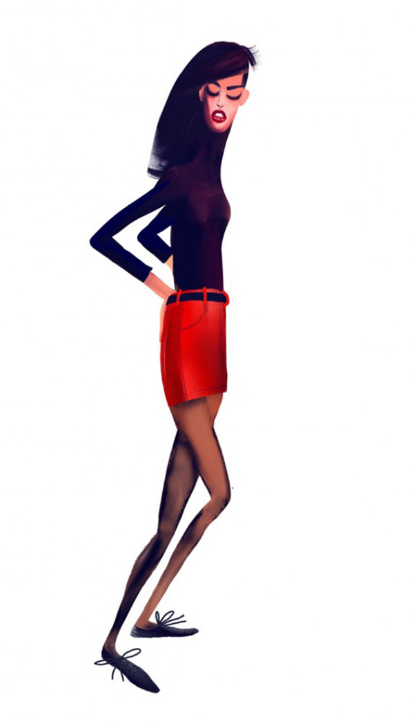 俄罗斯Natasha Shaloshvili插画设计作品