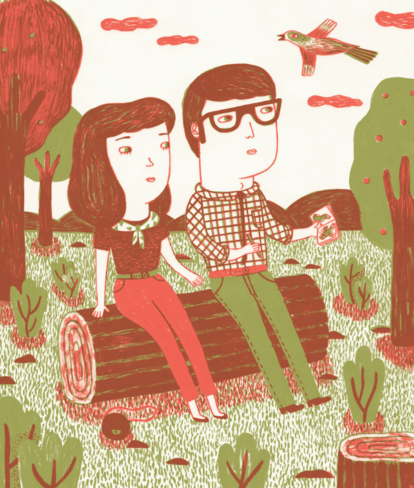 德国插画师Ana Albero插画设计作品