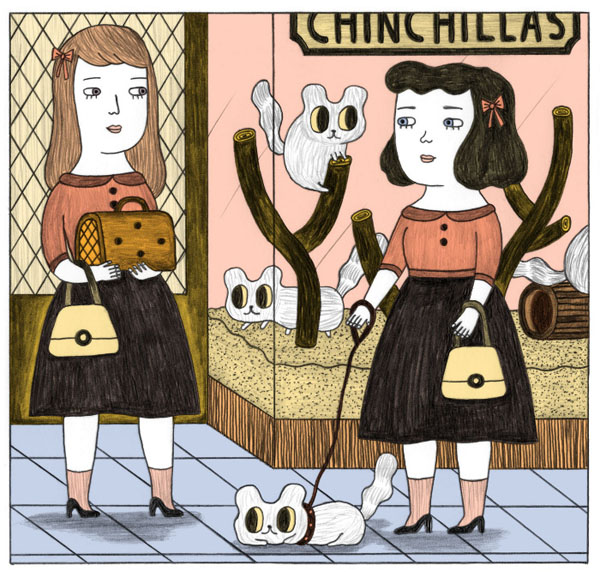 德国插画师Ana Albero插画设计作品