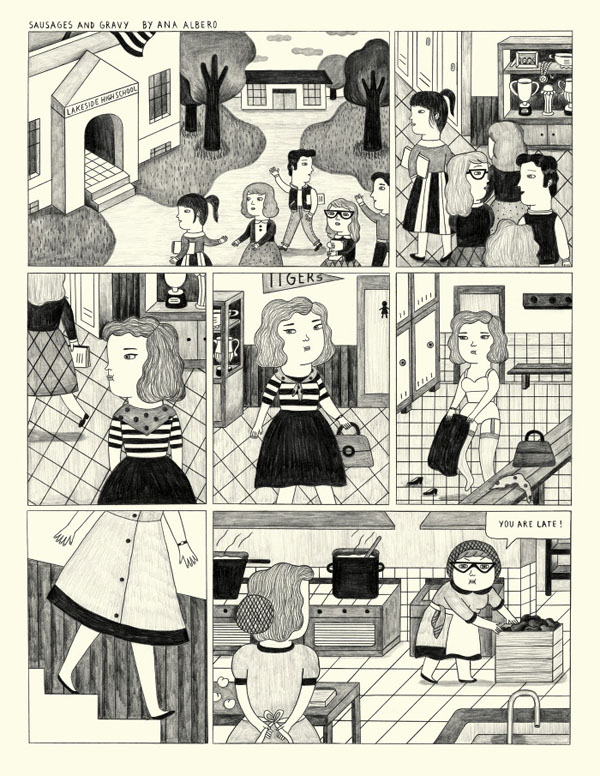 德国插画师Ana Albero插画设计作品