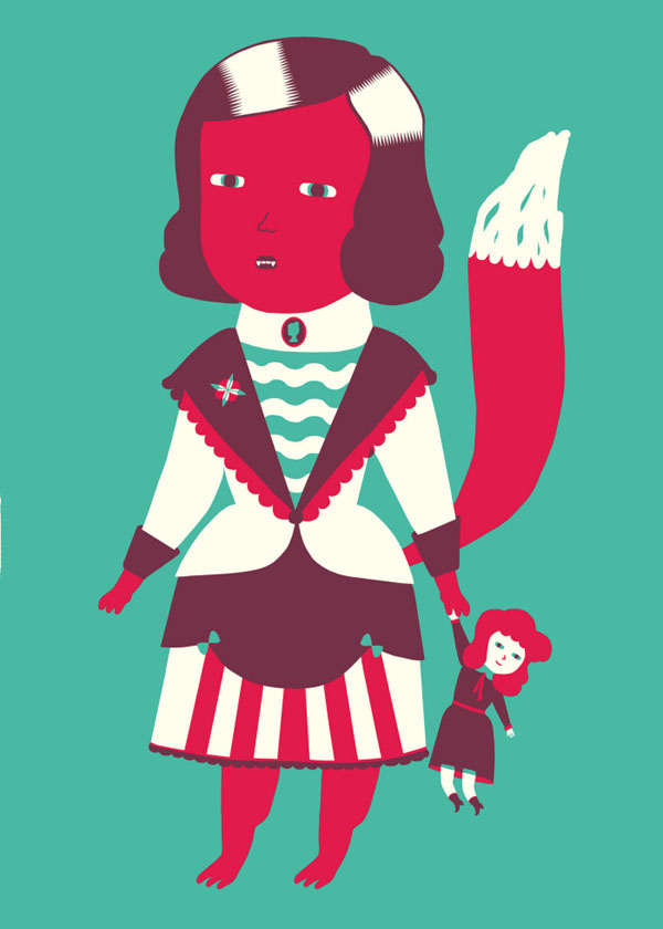 德国插画师Ana Albero插画设计作品