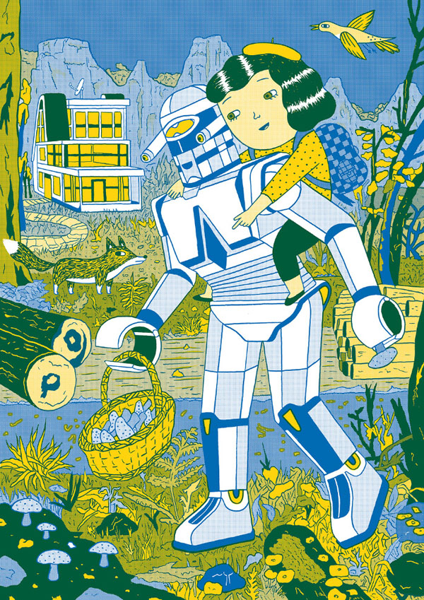 德国插画师Ana Albero插画设计作品