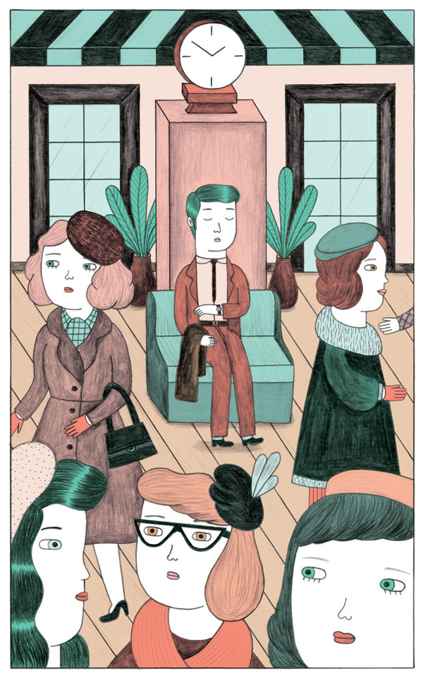 德国插画师Ana Albero插画设计作品