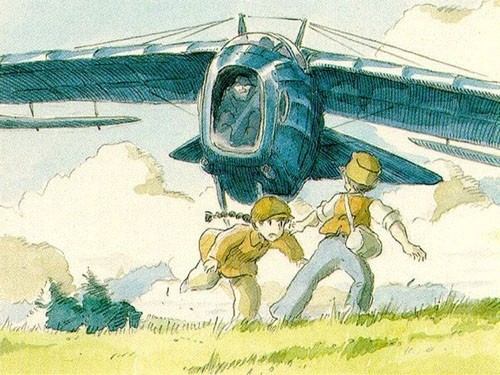 宫崎骏漫画手稿