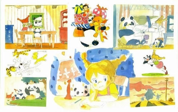宫崎骏漫画手稿