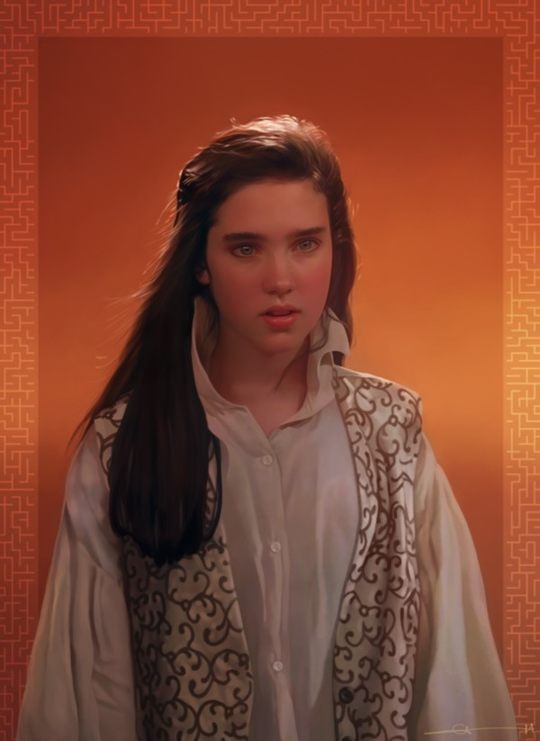 Euclase写实肖像插画