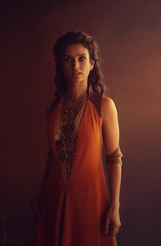 Euclase写实肖像插画