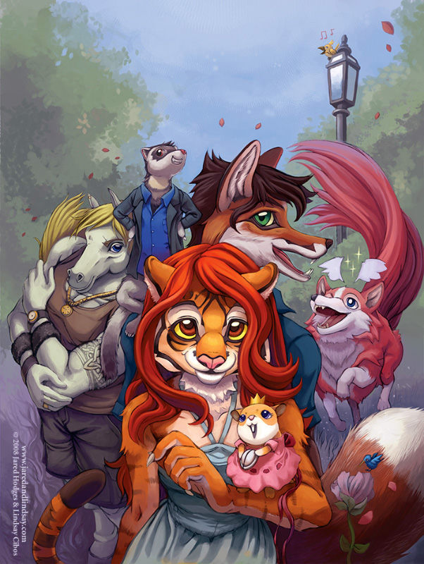 Jared Hodges动漫插画