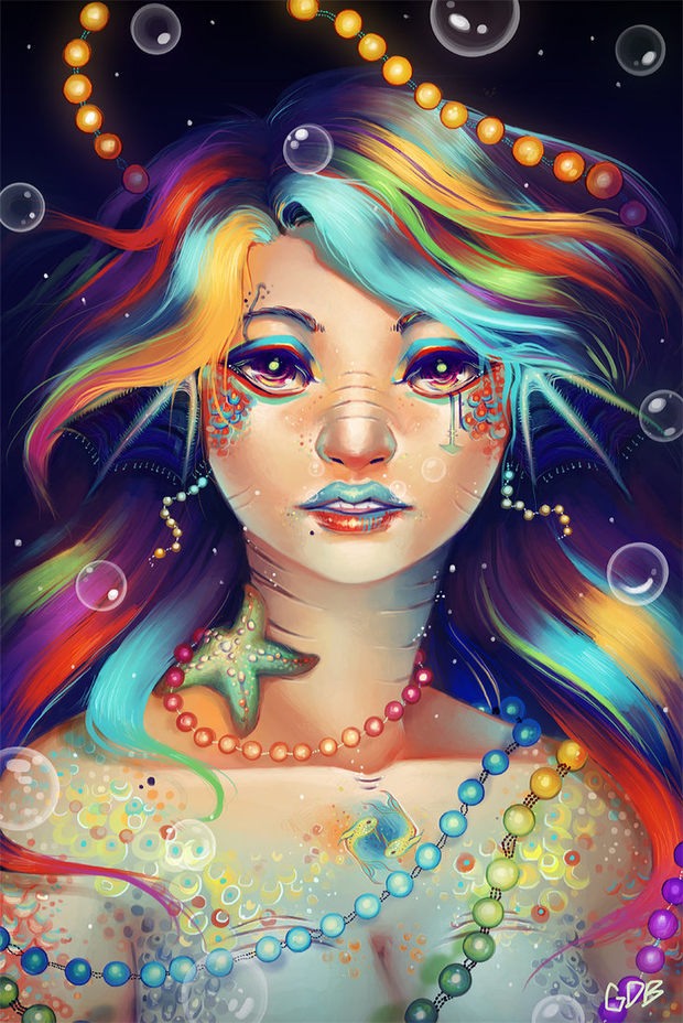 Geneva Benton肖像插画