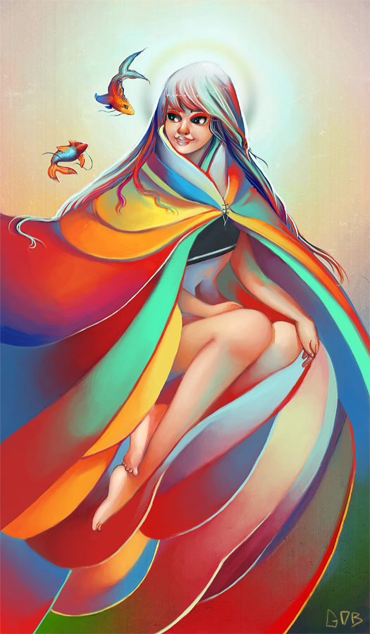 Geneva Benton肖像插画