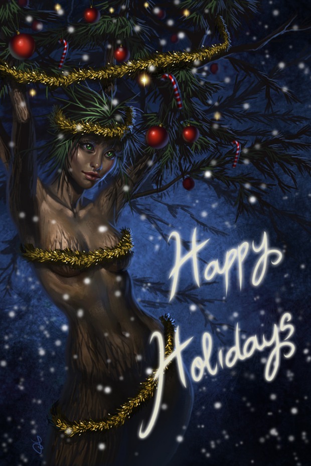 意大利Sara Forlenza游戏角色原画作品