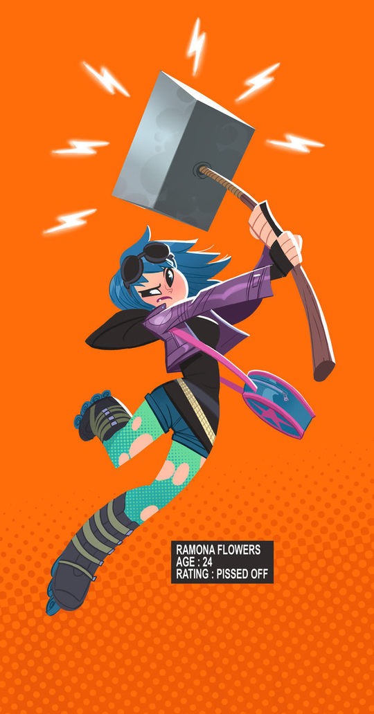 Guillaume Poux漫画人物插画