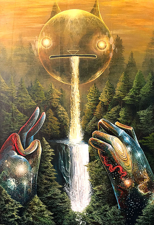 艺术家Nosego绘画作品