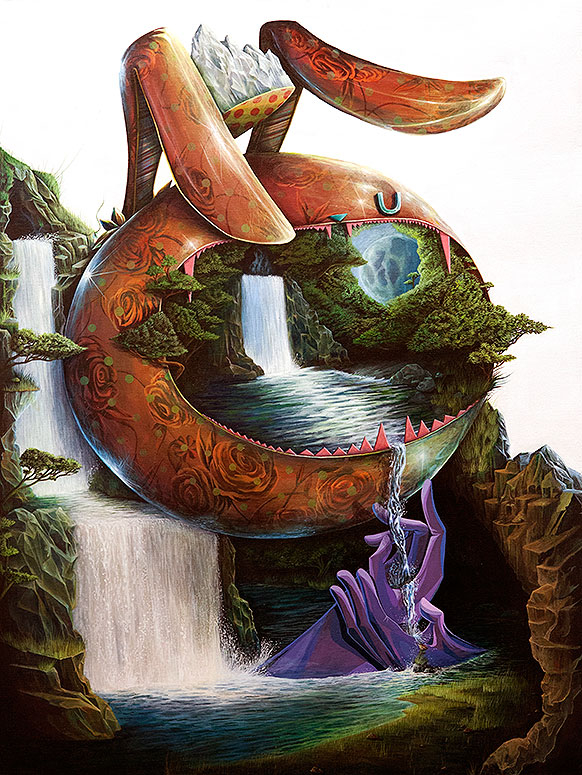 艺术家Nosego绘画作品