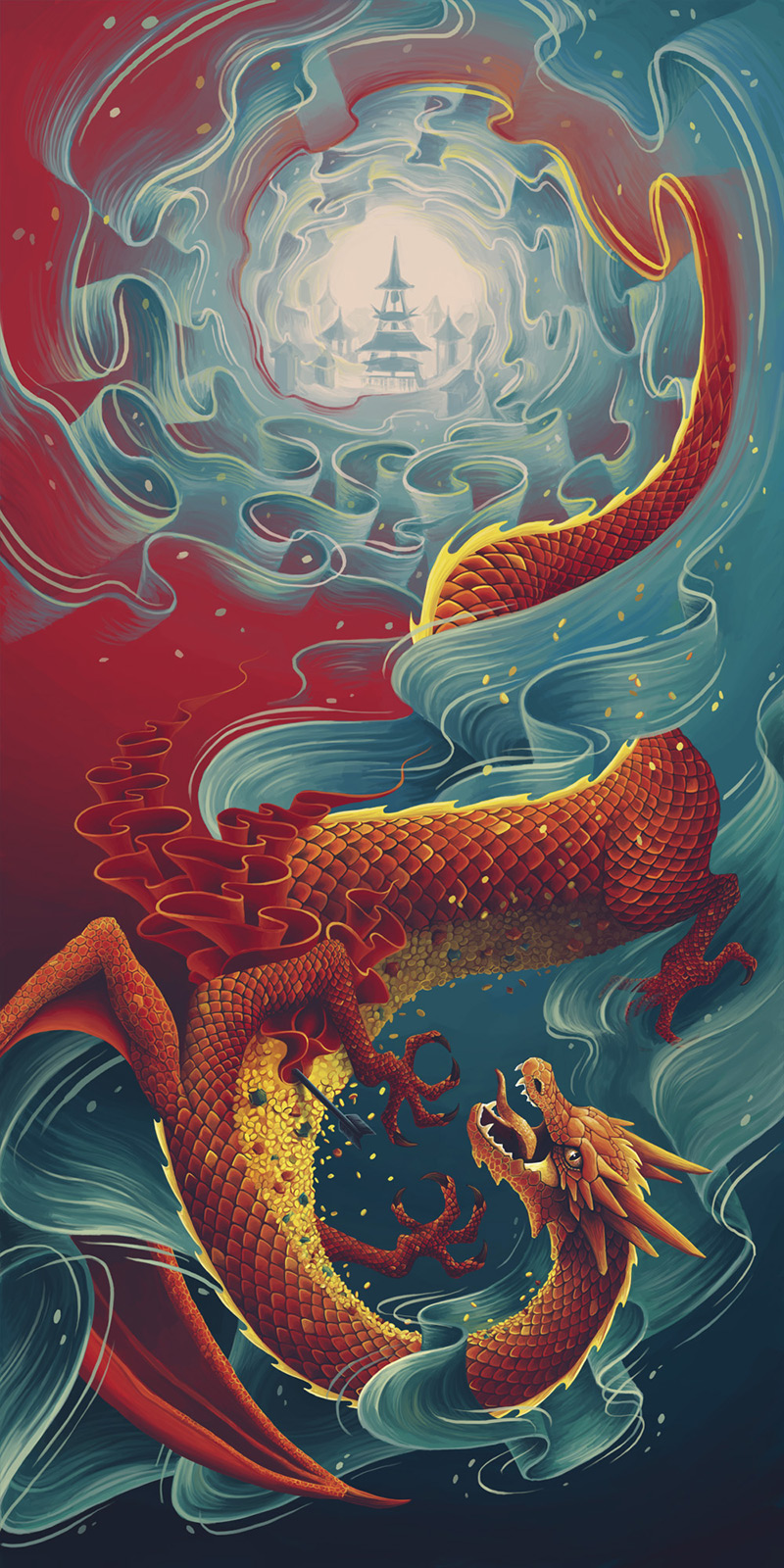 霍比特人角色插画