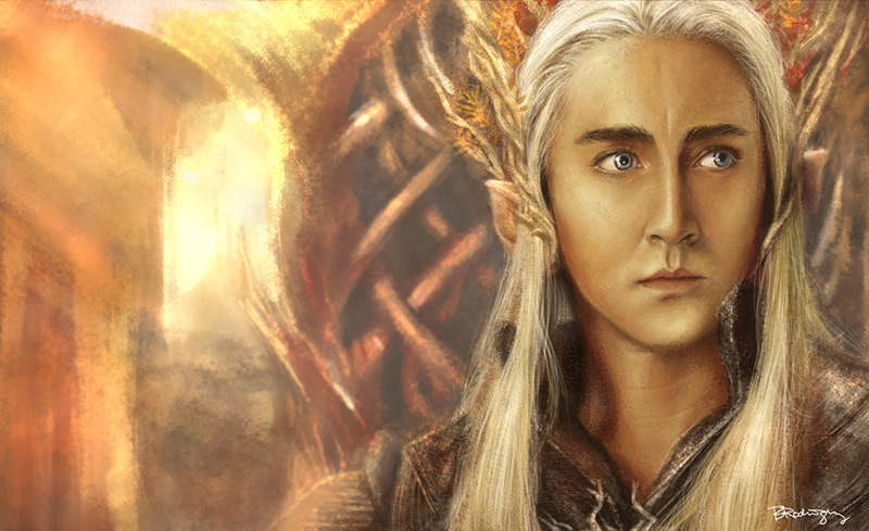 霍比特人角色插画