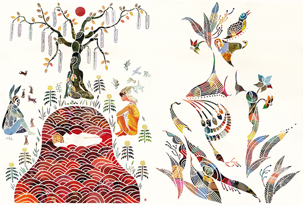 藤野真由子（Mayuko Fujino）插画