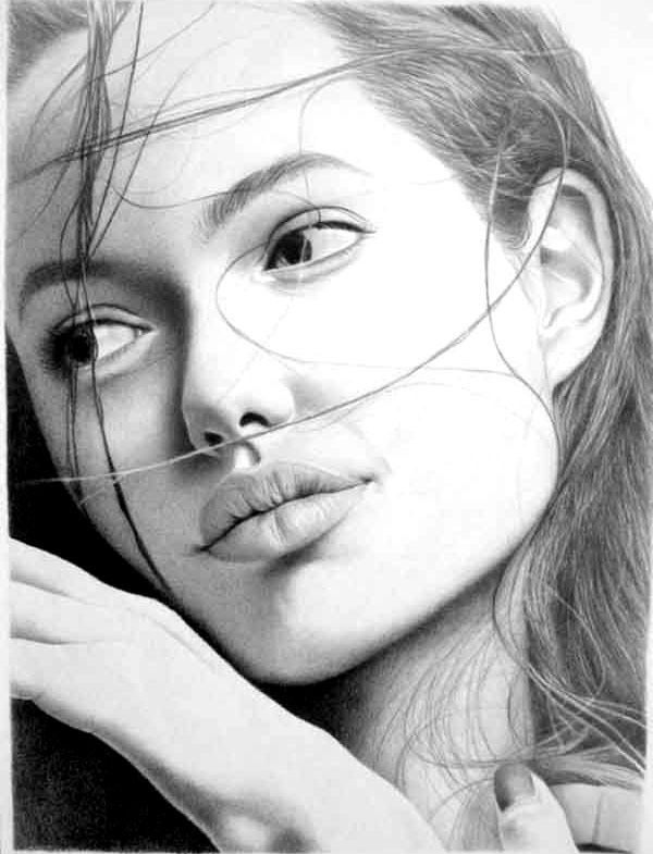 Caius Augustus铅笔画作品