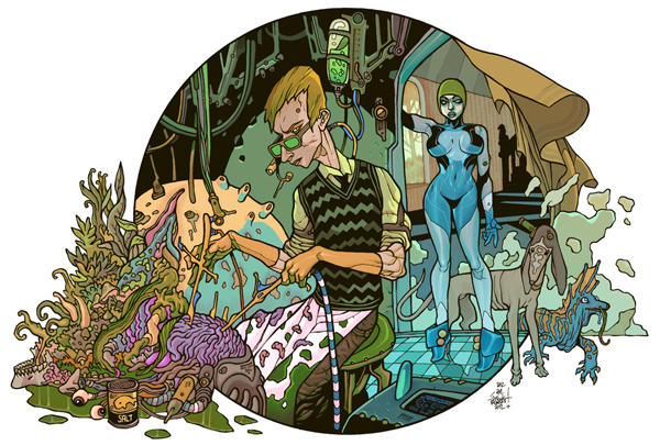 Jakub Rebelka插画作品