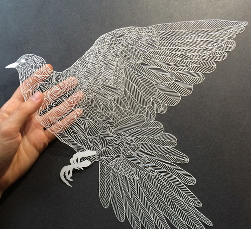 Maude White剪纸艺术