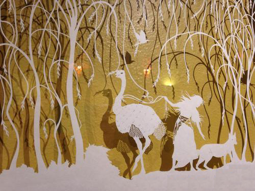 Maude White剪纸艺术