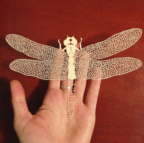 Maude White剪纸艺术