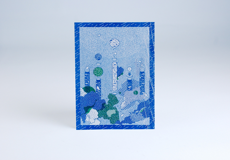 创意简洁的Tiny Elements 插画小卡片设计