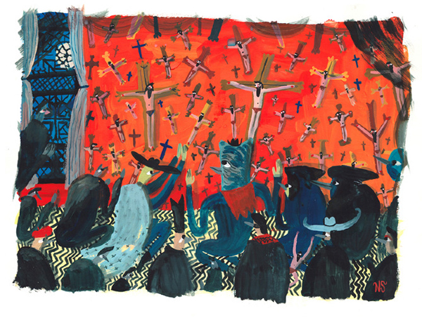 尼古拉斯·史蒂文森插画作品