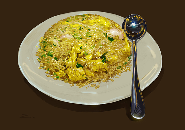 诸海波食物插画