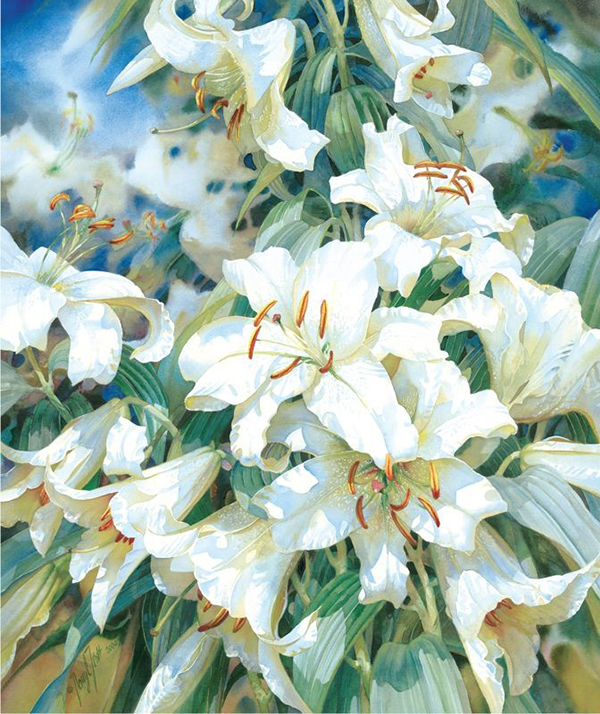 Darryl Trott水彩花卉