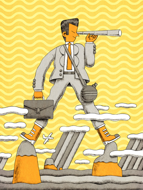 美国Matthew Houston幽默插画