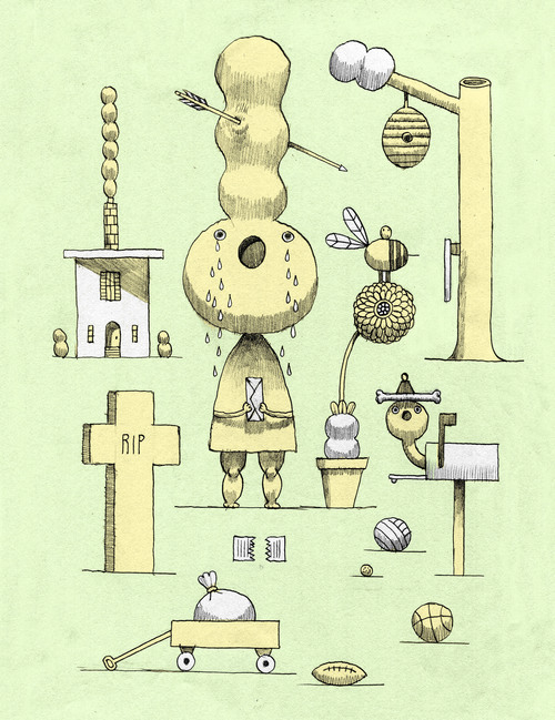 美国Matthew Houston幽默插画