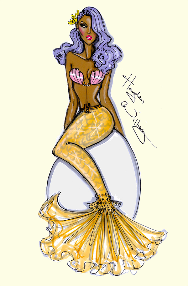 Hayden时尚女性人物插画