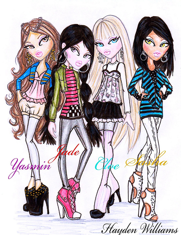 Hayden时装插画
