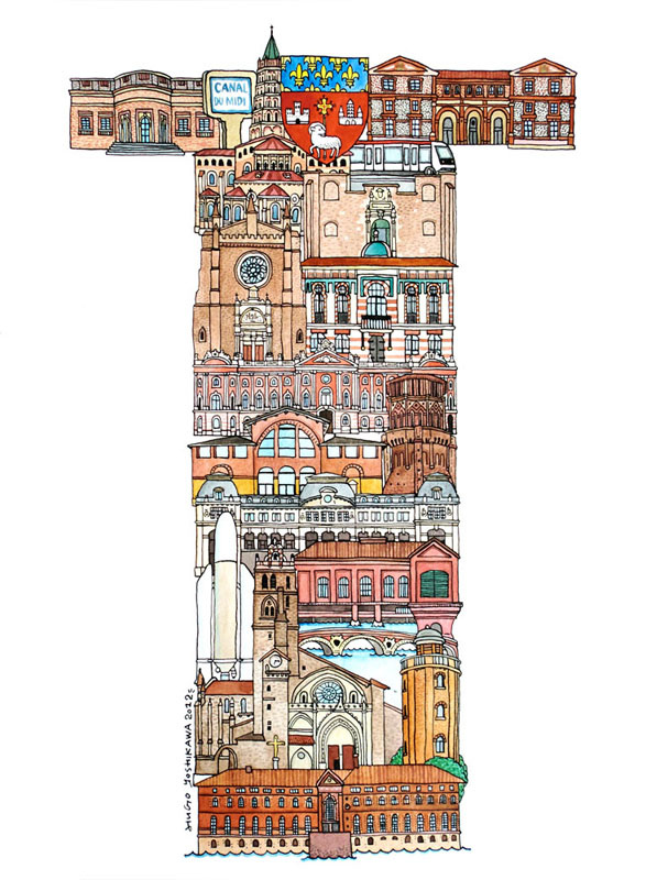 26个欧洲城市特色英文字母