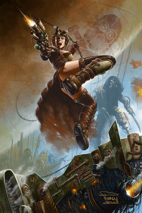 Mike Penn游戏人物角色设计