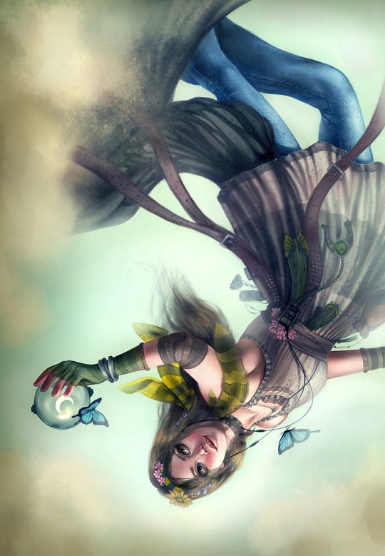 Emily Chen幻想人物角色插画