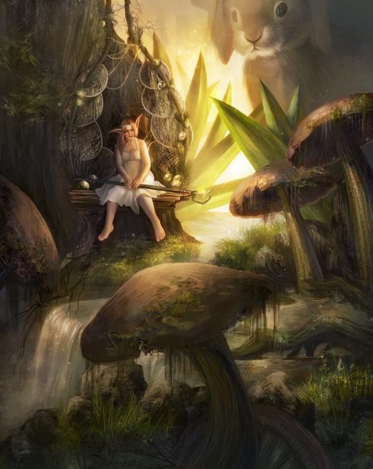 Emily Chen幻想人物角色插画