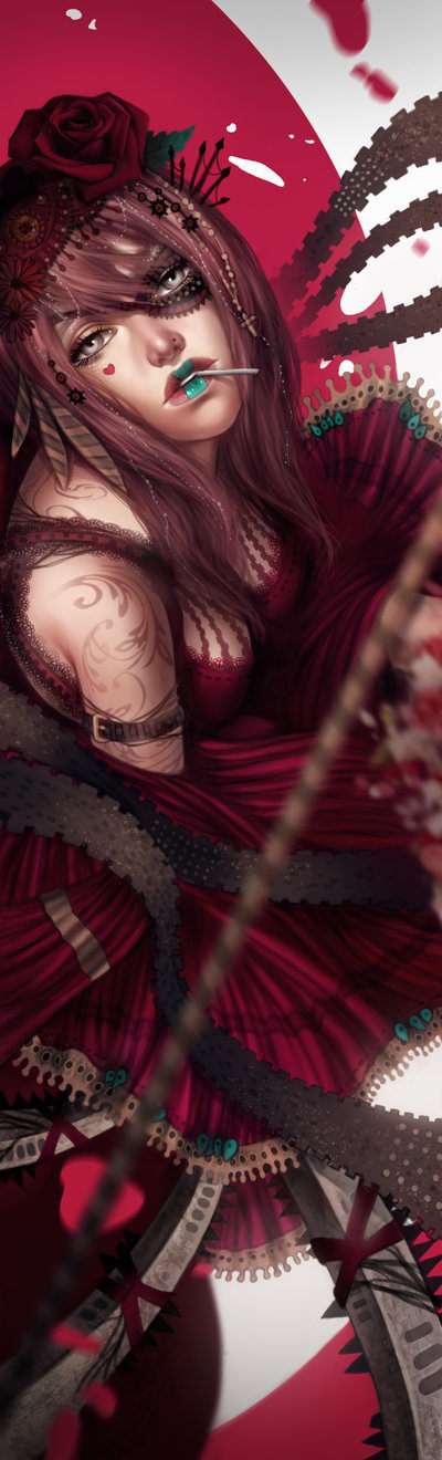 Emily Chen幻想人物角色插画