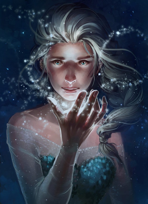 Keri Rutabaga幻想角色插画