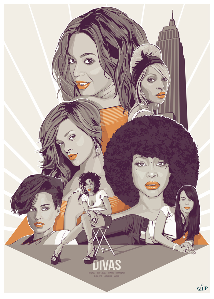 Souliers Maxime:Hip Hop歌星插画