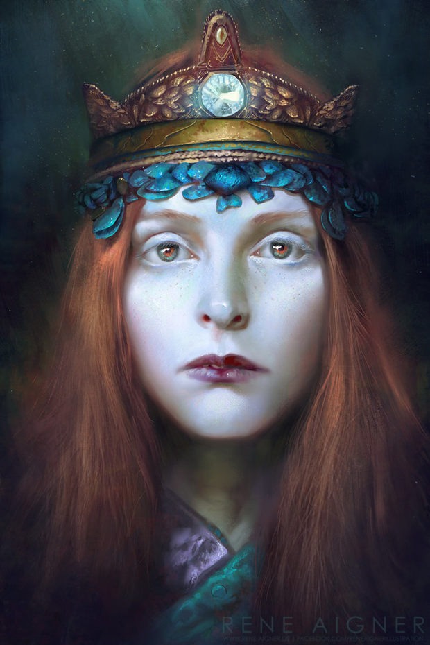 Rene Aigner CG人物插画