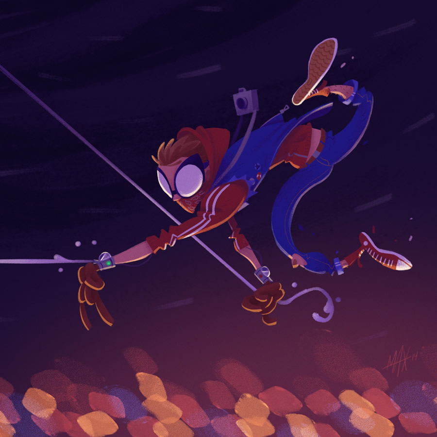 Max Ulichney漫画人物角色插画