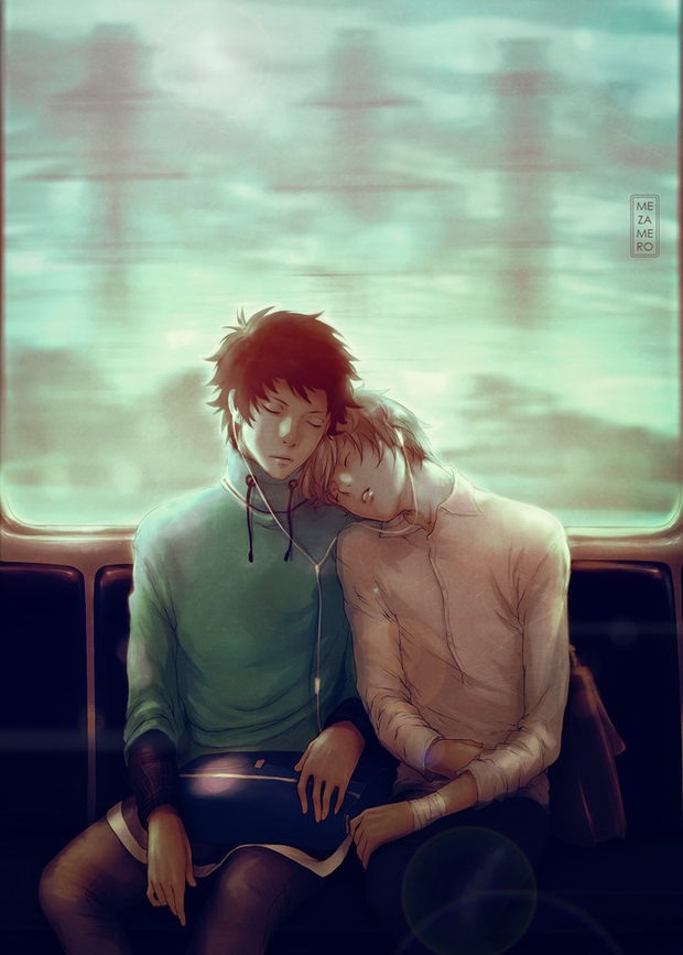 俄罗斯Mezamero人物插画