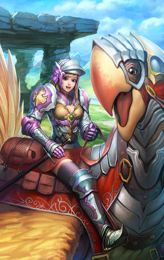 泰国Nudtawut Thongmai游戏人物角色插画