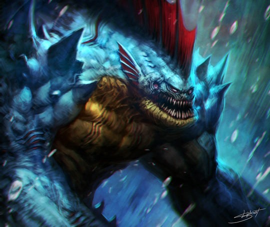 泰国Nudtawut Thongmai游戏人物角色插画