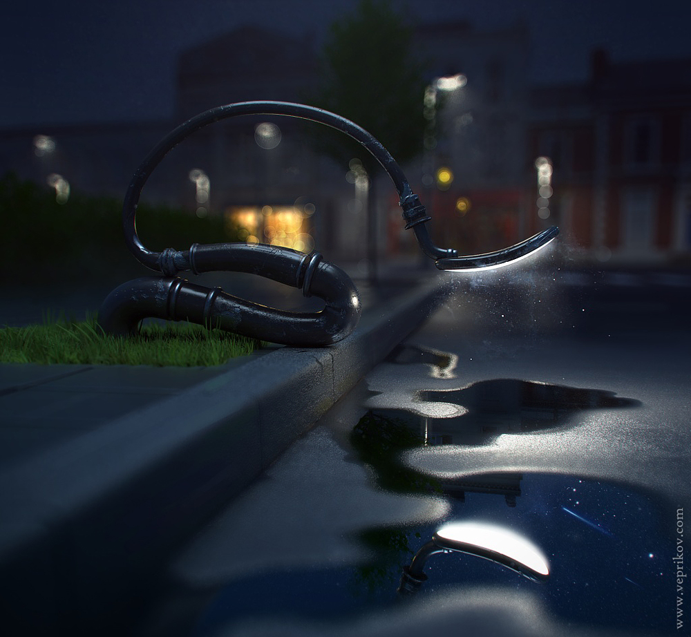 乌克兰Nikita Veprikov 3D插画设计