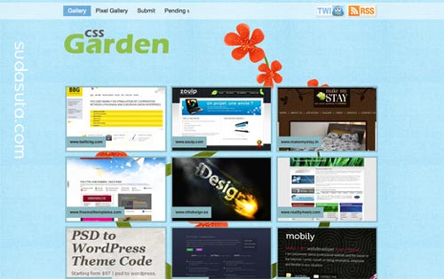 70个国外优秀的CSS画廊