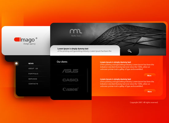 来自deviantART的30个令人印象深刻的网页设计